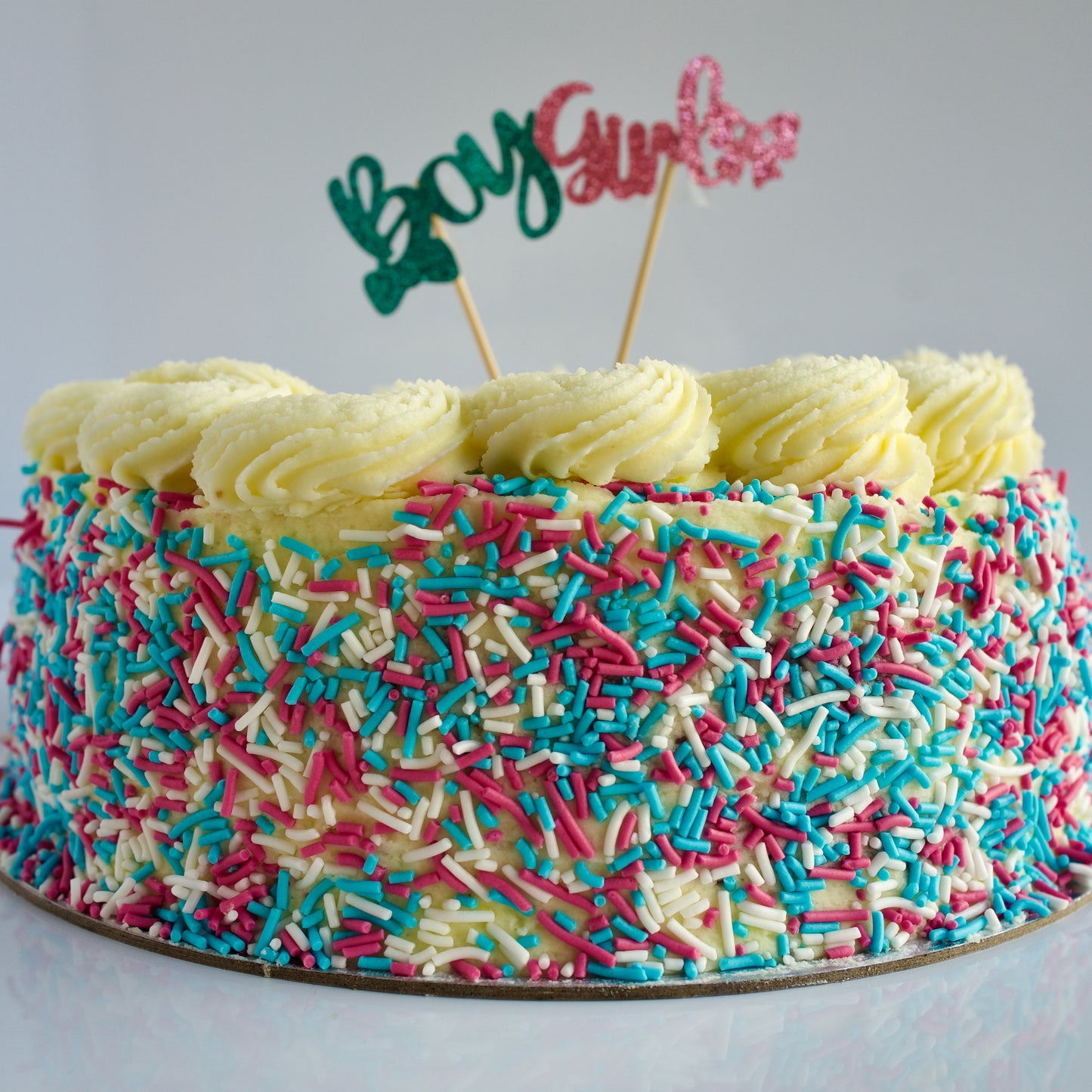Gender Reveal Cake (GF)