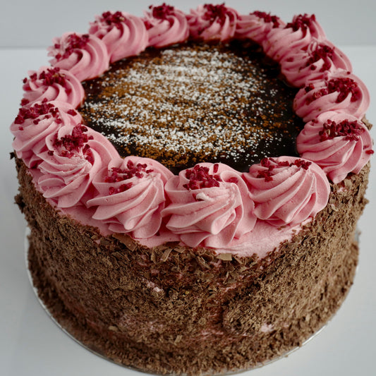 Decadent Chocolate Berry Cake